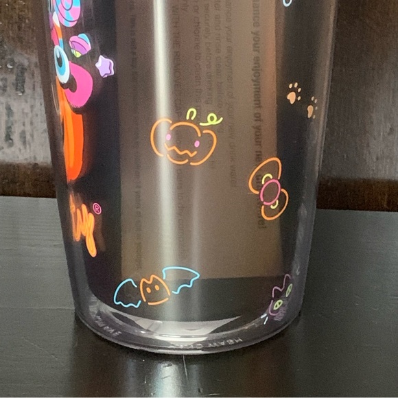 Hello Kitty Cat Burglar Halloween Tumbler - Jack O’Lantern Candy Ghost Eyeball - Picture 8 of 14